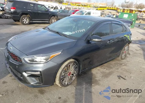 2020 Kia Forte Gt z USA, uszkodzony, nr VIN 3KPF44AC5LE247749